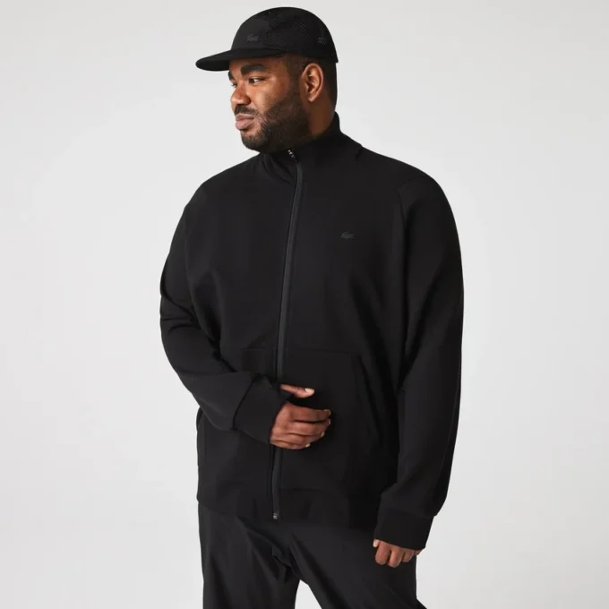 Men’s High-Neck Zip-Up Sweatshirt