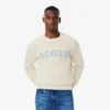 Men’s Intarsia Branded Wool Sweater