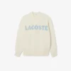 Men’s Intarsia Branded Wool Sweater