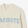 Men’s Intarsia Branded Wool Sweater