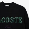 Men’s Intarsia Branded Wool Sweater