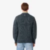 Men’s Knit Intarsia Crocodile Sweater