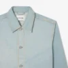 Men’s Landscape Motif Denim Overshirt
