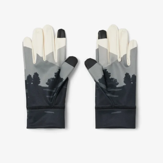 Men’s Landscape Print Sport Gloves