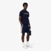 Men’s Lightweight Colorblock Stripe Tennis Shorts