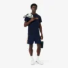 Men’s Lightweight Colorblock Stripe Tennis Shorts