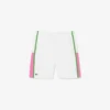 Men’s Lightweight Colorblock Stripe Tennis Shorts