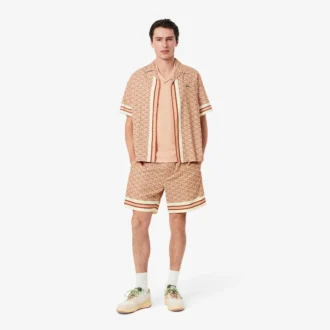 Men’s Lightweight Monogram Print Shorts