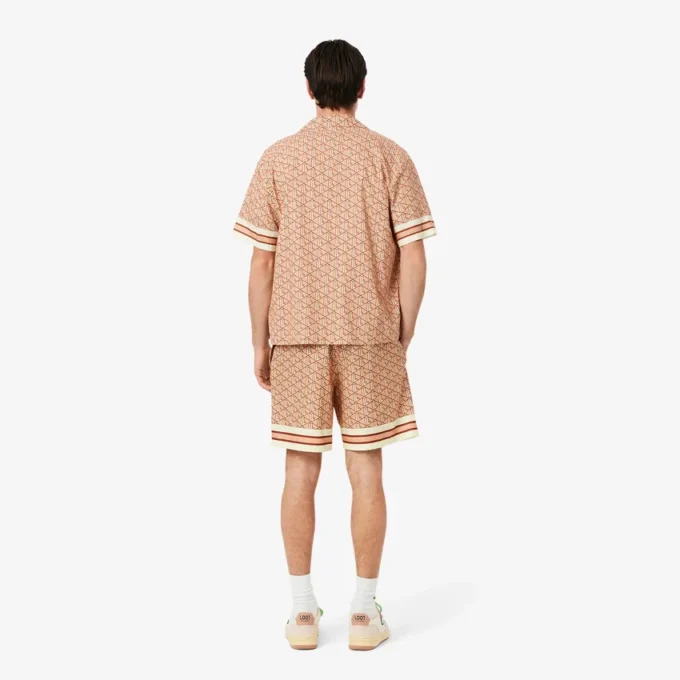 Men’s Lightweight Monogram Print Shorts