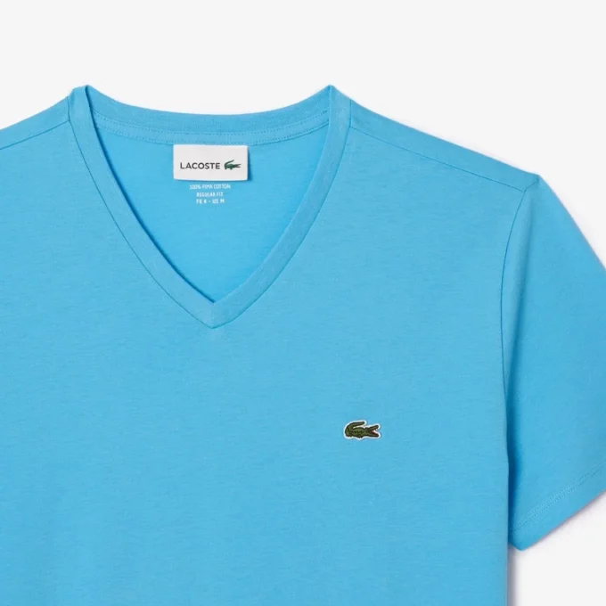 Men’s Lightweight Pima Cotton V-Neck T-Shirt