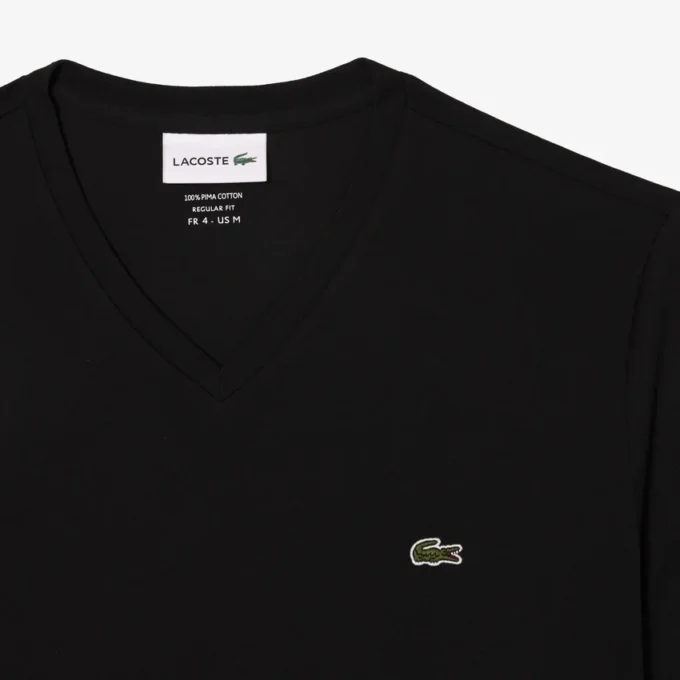 Men’s Lightweight Pima Cotton V-Neck T-Shirt