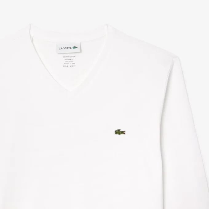Men’s Lightweight Pima Cotton V-Neck T-Shirt