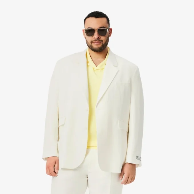 Men’s Linen Blend Blazer