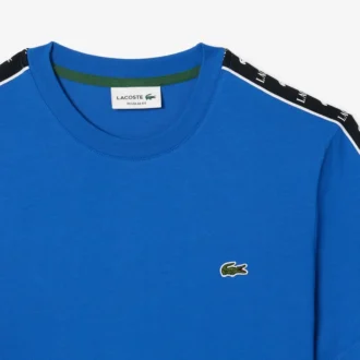 Men’s Logo Stripe Cotton T-Shirt