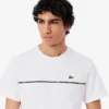 Men’s Logo Trim Cotton Jersey T-Shirt