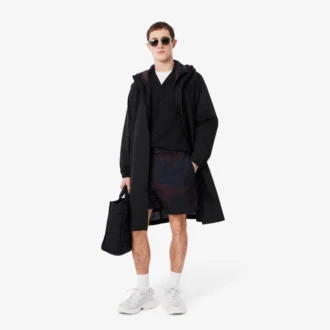 Men’s Long Packable Water-Repellent Jacket