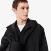 Men’s Long Packable Water-Repellent Jacket
