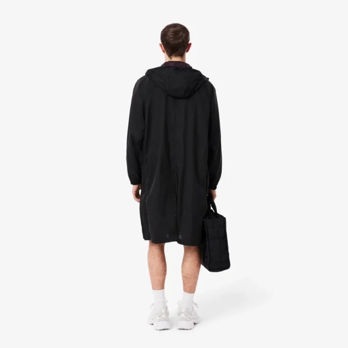 Men’s Long Packable Water-Repellent Jacket