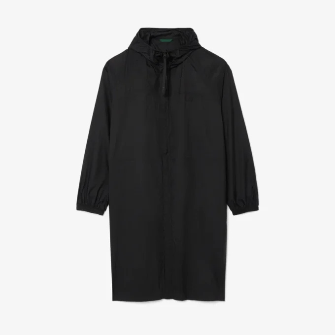 Men’s Long Packable Water-Repellent Jacket