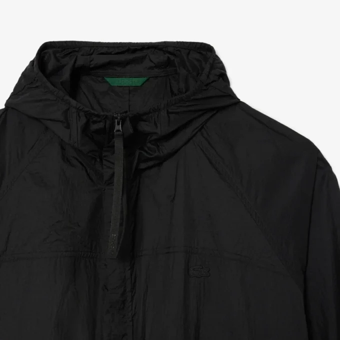 Men’s Long Packable Water-Repellent Jacket