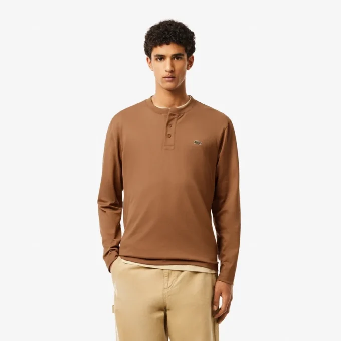 Men’s Long Sleeve Henley