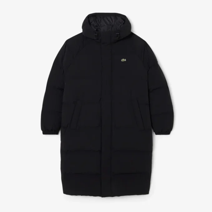 Men’s Long Water-Repellent Down Jacket