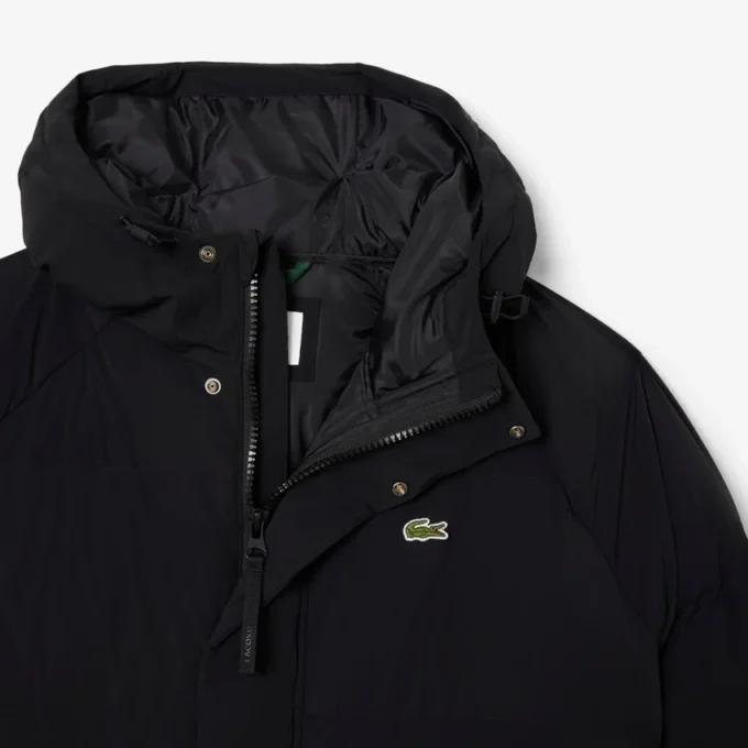 Men’s Long Water-Repellent Down Jacket