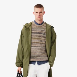 Men’s Long Water-Repellent Parka