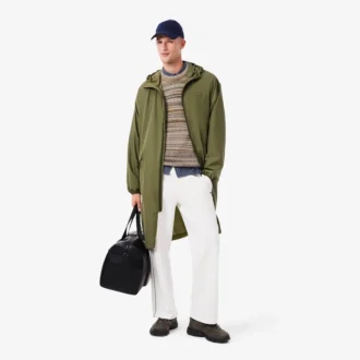 Men’s Long Water-Repellent Parka