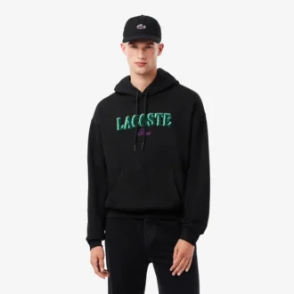 Men’s Loose Fit Embroidered Hoodie