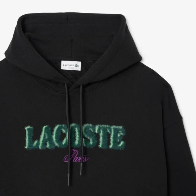 Men’s Loose Fit Embroidered Hoodie