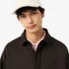Men’s Loose Fit Fleece Polo Sweatshirt