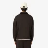 Men’s Loose Fit Fleece Polo Sweatshirt