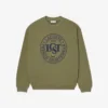 Men’s Loose Fit Printed Fleece Sweatshirt