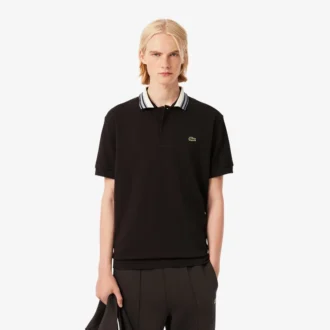 Men’s Made in France Classic Fit Stripe Collar Polo