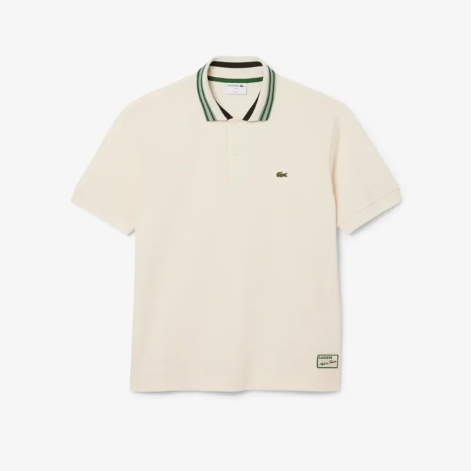 Men’s Made in France Classic Fit Stripe Collar Polo