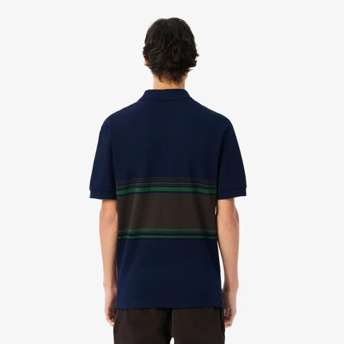 Men’s Made in France Classic Fit Striped Polo