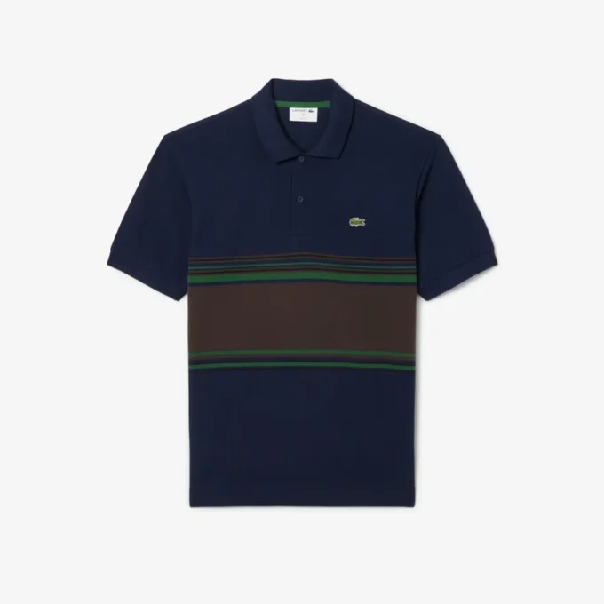 Men’s Made in France Classic Fit Striped Polo
