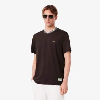 Men’s Made in France Stripe Neck T-Shirt