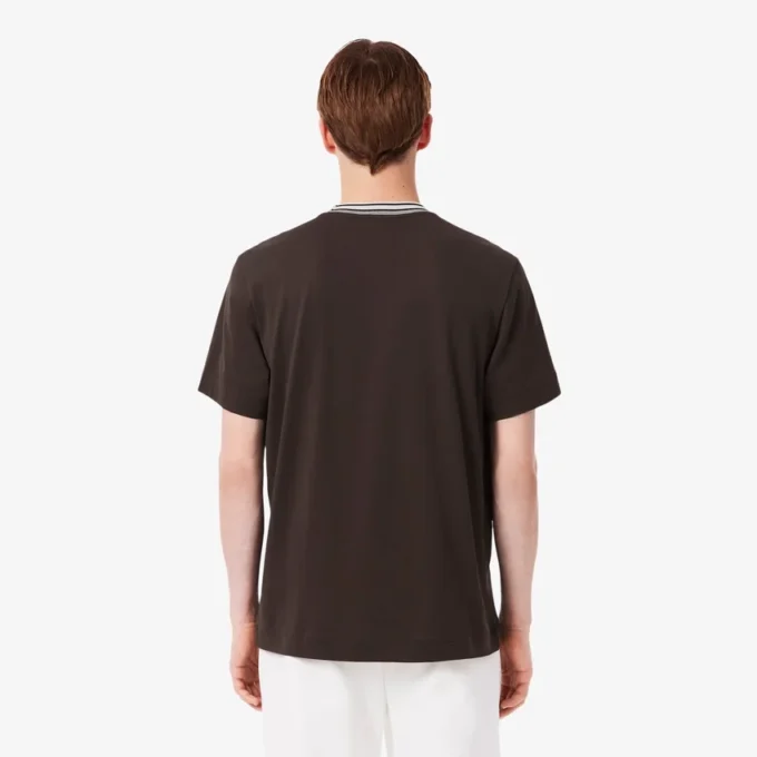 Men’s Made in France Stripe Neck T-Shirt