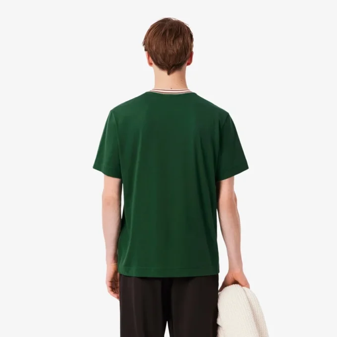 Men’s Made in France Stripe Neck T-Shirt