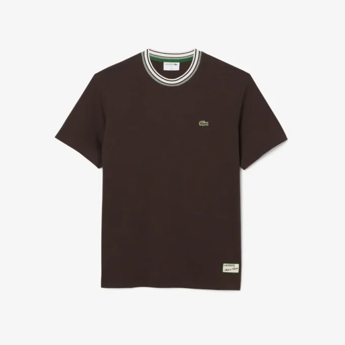 Men’s Made in France Stripe Neck T-Shirt