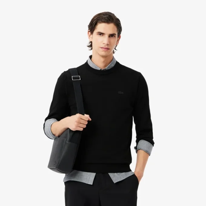 Men’s Merino Wool Crew Neck Sweater