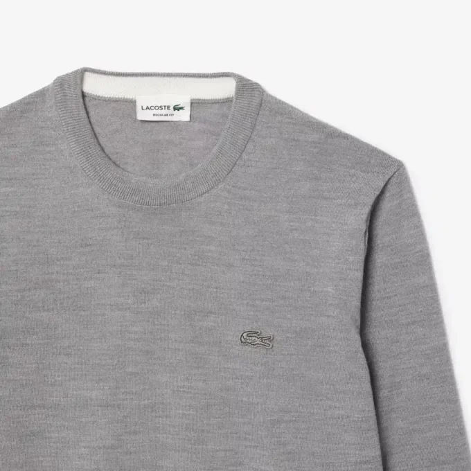 Men’s Merino Wool Crew Neck Sweater