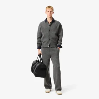 Men’s Merino Wool Jersey Bomber Jacket
