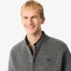 Men’s Merino Wool Jersey Bomber Jacket