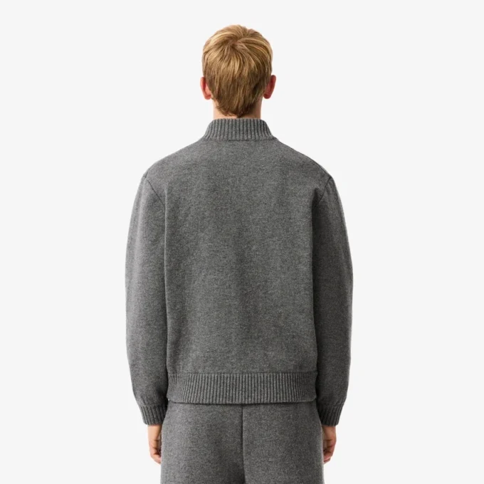Men’s Merino Wool Jersey Bomber Jacket