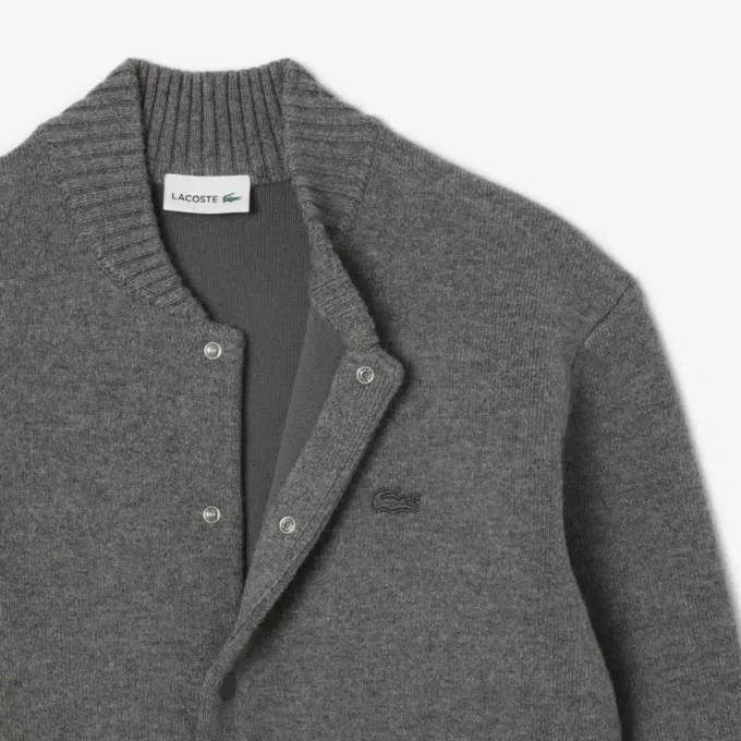 Men’s Merino Wool Jersey Bomber Jacket