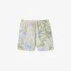 Men’s Mid-Length Print Swim Trunks