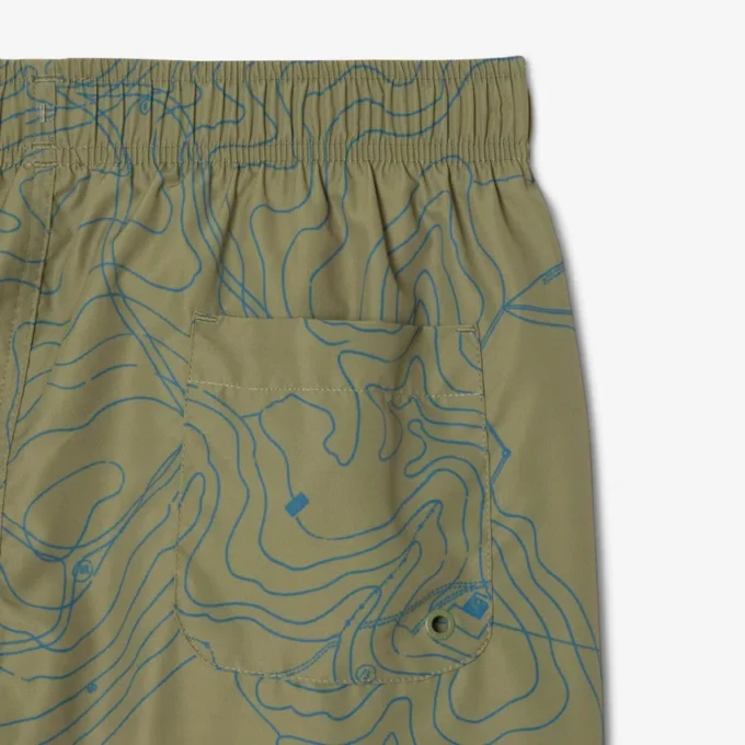 Men’s Mid-Length Print Swim Trunks